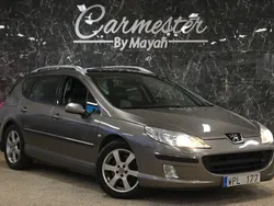 Ljusgrå (grå) Begagnad 2005 Peugeot 407 Kombi | 19 990 kr (Dyr)