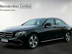 Svart Begagnad 2018 Mercedes E200 Sedan | 329 000 kr (Marknadspris)