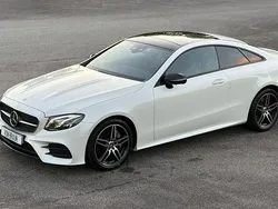Vit Begagnad 2017 Mercedes E400 Sportkupé | 415 000 kr (Bra pris)