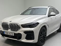 Vit Begagnad 2022 BMW X6 M Sport SUV | 550 000 kr