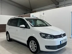 Vit Begagnad 2011 VW Touran Minibuss | 54 900 kr (Bra pris)