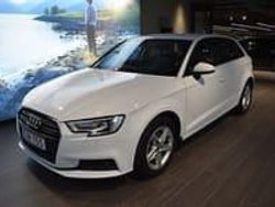 Vit Begagnad 2018 Audi A3 Sportback Proline Halvkombi | 159 000 kr (Marknadspris)