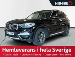 Svart Begagnad 2020 BMW X3 SUV | 314 900 kr (Bra pris)