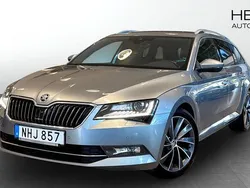 Grå (grey) Begagnad 2018 Skoda Superb LAURIN & KLEMENT Kombi | 229 000 kr (Bra pris)