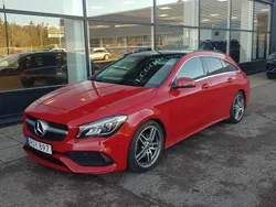 Röd Begagnad 2018 Mercedes CLA200 Shooting Brake AMG Kombi | 220 000 kr (Marknadspris)