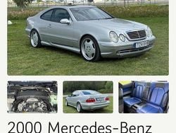 Silver Begagnad 2000 Mercedes CLK55 AMG AMG Sportkupé | 149 900 kr