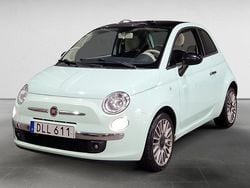 Grön Begagnad 2014 Fiat 500 Halvkombi | 74 900 kr (Marknadspris)