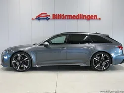 Grå aluminium Begagnad 2021 Audi RS6 Kombi | 1 099 900 kr (Marknadspris)