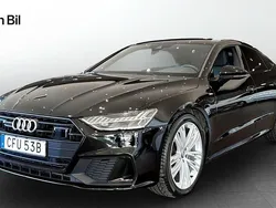 Mytsvart metallic Begagnad 2019 Audi A7 Sportback S-Line Halvkombi | 499 000 kr (Lite dyr)