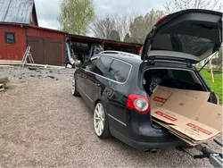 Svart Begagnad 2009 VW Passat Sportline Kombi | 17 000 kr (Bra pris)