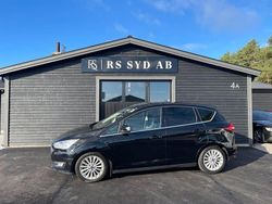 Svart Begagnad 2016 Ford C-MAX Titanium Minibuss | 109 000 kr (Marknadspris)