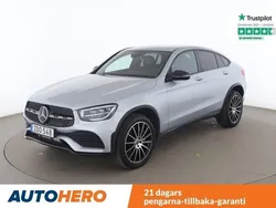 Silver Begagnad 2021 Mercedes GLC300e AMG line Sportkupé | 495 000 kr (Bra pris)