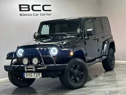 Svart Begagnad 2011 Jeep Wrangler Unlimited Sahara SUV | 238 500 kr (Dyr)