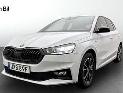 Vit Begagnad 2023 Skoda Fabia Monte Carlo Halvkombi | 219 900 kr (Marknadspris)