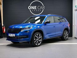 Blå Begagnad 2020 Skoda Kodiaq SportLine SUV | 284 900 kr (Marknadspris)