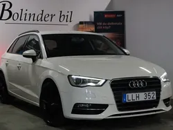 Vit Begagnad 2013 Audi A3 Sportback Ambition Halvkombi | 108 900 kr (Lite dyr)