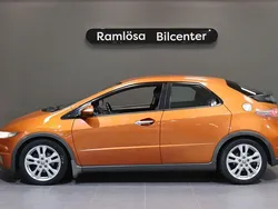 Orange Begagnad 2009 Honda Civic Sport Halvkombi | 59 900 kr (Marknadspris)