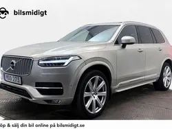 Ljusbrun Begagnad 2015 Volvo XC90 Inscription SUV | 339 600 kr (Lite dyr)