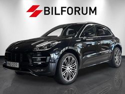 Svart Begagnad 2015 Porsche Macan Turbo SUV | 417 900 kr