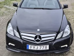 Svart Begagnad 2011 Mercedes E200 AMG Cab | 198 500 kr (Lite dyr)