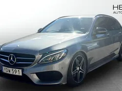 Silver (grey) Begagnad 2016 Mercedes C220 AMG Kombi | 229 000 kr (Marknadspris)