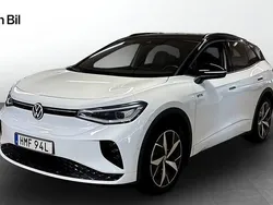 Vit (glacier white metallic) Begagnad 2022 VW ID.4 GTX SUV | 434 900 kr (Lite dyr)