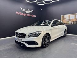 Vit Begagnad 2017 Mercedes CLA250 Shooting Brake AMG Kombi | 239 900 kr (Marknadspris)