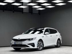 Vit Begagnad 2019 Kia Optima Hybrid Advance Sedan | 219 900 kr (Marknadspris)