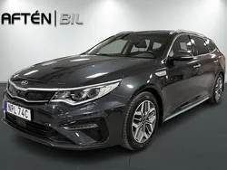 Grå Begagnad 2019 Kia Optima Hybrid 2 Sedan | 179 800 kr (Marknadspris)