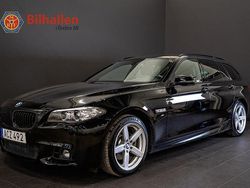 Svart Begagnad 2016 BMW 520 M Sport Kombi | 169 000 kr (Marknadspris)