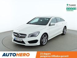 Vit Begagnad 2016 Mercedes CLA200 Shooting Brake AMG line Kombi | 169 000 kr