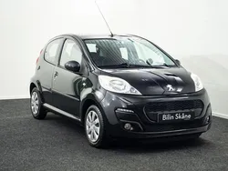 Svart Begagnad 2012 Peugeot 107 Halvkombi | 38 900 kr (Marknadspris)