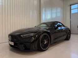 Svart (obsidiansvart metallic) Begagnad 2023 Mercedes SL63 AMG AMG Cab | 1 749 000 kr (Dyr)