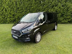 Svart Begagnad 2021 Ford Transit Custom Van | 218 900 kr (Marknadspris)