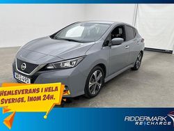 Ljusgrå Begagnad 2021 Nissan Leaf 360º Halvkombi | 174 800 kr (Marknadspris)