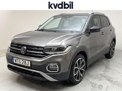 Grå (grå metallic) Begagnad 2021 VW T-Cross Comfortline SUV | 189 900 kr (Bra pris)