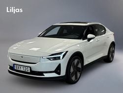 Vit Begagnad 2024 Polestar 2 Long Range Single Motor Halvkombi | 559 000 kr (Dyr)