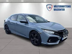 Mörkgrå (grå) Begagnad 2017 Honda Civic Halvkombi | 149 000 kr (Marknadspris)