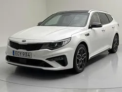 Vit Begagnad 2019 Kia Optima GT-Line | 204 800 kr (Marknadspris)