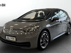Grå Begagnad 2022 VW ID.3 Pro Halvkombi | 274 900 kr (Marknadspris)