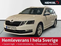 Vit Begagnad 2017 Skoda Octavia Business Line Kombi | 164 900 kr (Marknadspris)