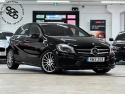 Svart Begagnad 2013 Mercedes A180 AMG line Halvkombi | 149 900 kr (Marknadspris)