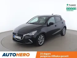 Svart Begagnad 2017 Mazda 2 Sports-Line Halvkombi | 132 000 kr (Bra pris)