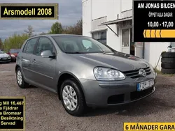 Mörkgrå Begagnad 2007 VW Golf VI Halvkombi | 39 900 kr (Marknadspris)