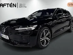 Svart Begagnad 2021 Volvo V60 R-Design Kombi | 320 000 kr (Bra pris)