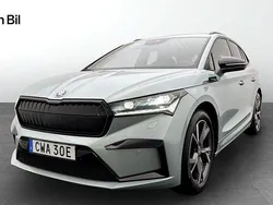 Silver Begagnad 2023 Skoda Enyaq iV SportLine SUV | 469 900 kr (Marknadspris)