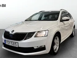 Vit Begagnad 2018 Skoda Octavia Ambition Kombi | 154 900 kr (Lite dyr)