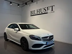 Vit Begagnad 2018 Mercedes A180 Style Halvkombi | 199 900 kr (Marknadspris)