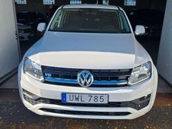Vit Begagnad 2018 VW Amarok Comfortline Pickup | 219 900 kr