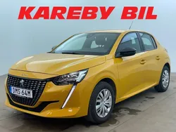 Gul Begagnad 2022 Peugeot 208 Active Halvkombi | 134 900 kr (Bra pris)